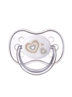   Canpol babies Szilikon szimmetrikus cumi, 18hó+, NEWBORN BABY - bézs