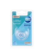 Canpol babies Szilikon szimmetrikus cumi, 18hó+, NEWBORN BABY - kék