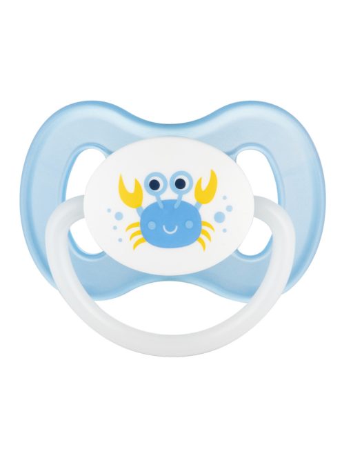 Canpol babies Világító kaucsuk cseresznye alakú cumi LOVE&SEA 0-6hó 1db