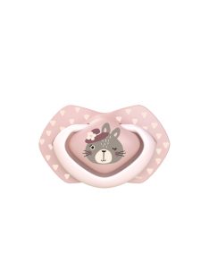   Canpol babies Szimmetrikus szilikon cumi készlet, Light touch, 0-6hó, BONJOUR PARIS, 2db