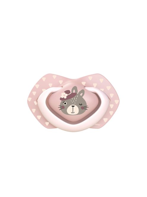 Canpol babies Szimmetrikus szilikon cumi készlet, Light touch, 0-6hó, BONJOUR PARIS, 2db