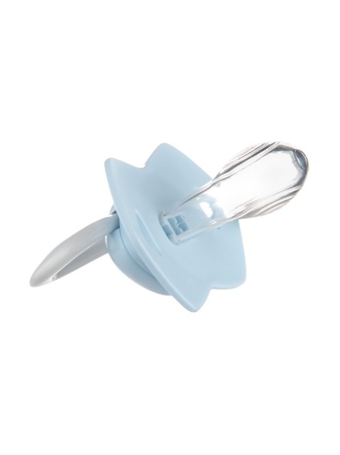 Canpol babies Szilikon szimmetrikus cumi, Light touch, BONJOUR PARIS, 6-18hó, 2db - kék