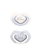 Canpol babies Szilikon szimmetrikus cumi, Light touch, 0-6hó, 2db, ROYAL BABY - kék