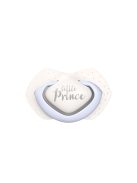 Canpol babies Szilikon szimmetrikus cumi, Light touch, 0-6hó, 2db, ROYAL BABY - kék