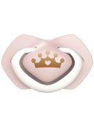 Canpol babies Szilikon szimmetrikus cumi, 0-6hó, 2db, ROYAL BABY - rózsaszín