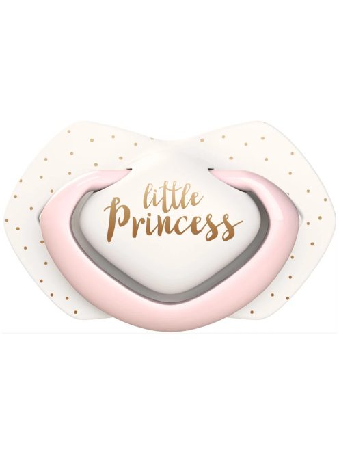 Canpol babies Szilikon szimmetrikus cumi, 0-6hó, 2db, ROYAL BABY - rózsaszín