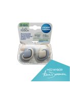 Canpol babies Szimmetrikus szilikoncumi készlet, Light touch, 0-6hó, PURE COLOR, 2db