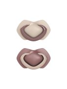 Canpol babies Szimmetrikus szilikoncumi készlet, Light touch, 0-6hó, PURE COLOR, 2db