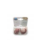 Canpol babies Szimmetrikus szilikoncumi készlet, Light touch, 6-18hó, PURE COLOR, 2db