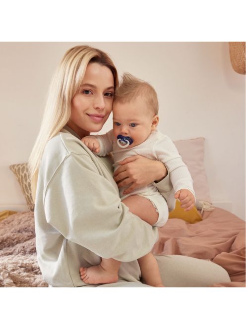 Canpol babies Sötétben világító, szimmetrikus szilikoncumi-készlet, Light touch, 0-6hó, SLEEPY KOALA, 2 db