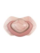 Canpol babies Szilikon szimmetrikus cumi, Light touch, GOLD, 18hó+, 2db - rózsaszín