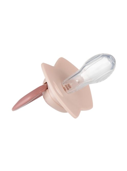 Canpol babies Szilikon szimmetrikus cumi, Light touch, GOLD, 18hó+, 2db - rózsaszín