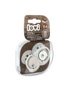 LOVI Világító Dinamikus nyugtató cumi BUDDY BEAR 0-6hó 2db