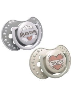 LOVI Dinamikus nyugtató I LOVE cumi 0-6hó 2 db