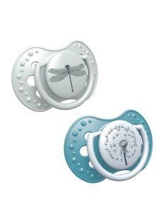   LOVI Szilikonos Dinamikus nyugtató cumi Botanic 18hó+ 2 db - fiú