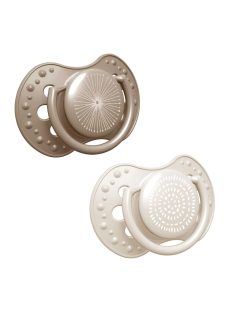 LOVI Szilikon dinamikus cumi Harmony 6-18hó 2db - lány