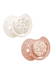 LOVI Szilikon dinamikus cumi BLOSSOM 18hó+ 2 db - lány