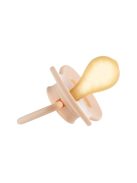 Canpol babies Kaucsuk cseresznye alakú cumi, NUDE, 0-6hó, 1db - krém