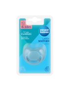 Canpol babies Kaucsuk cseresznye alakú cumi, NUDE, 6-18hó, 1db - kék