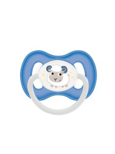   Canpol babies Szilikon szimmetrikus cumi, 18hó+, BUNNY&COMPANY - kék