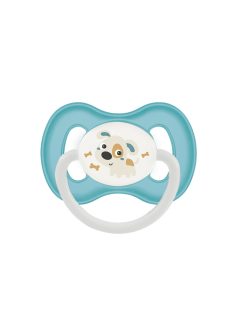   Canpol babies Szilikon szimmetrikus cumi, 18hó+, BUNNY&COMPANY - türkiz