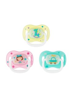 Canpol babies Szilikon szimmetrikus cumi, 0-6hó, TOYS, 1db