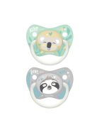 Canpol babies Fogszabályozós szilikon cumi, 18+ hónapos babának, 2 db, EXOTIC ANIMALS