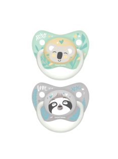   Canpol babies Fogszabályozós szilikon cumi, 18+ hónapos babának, 2 db, EXOTIC ANIMALS