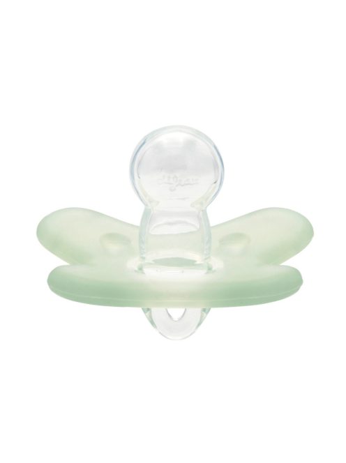 Canpol babies Szimmetrikus, 100% szilikon cumi, 0-6hó, 1db, zöld