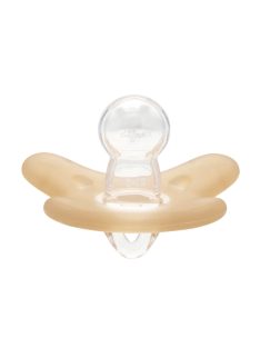   Canpol babies Szimmetrikus, 100% szilikon cumi, 0-6hó, 1 db, narancs