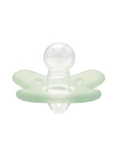   Canpol babies Szimmetrikus, 100% szilikon cumi, 6-12hó, 1db, zöld