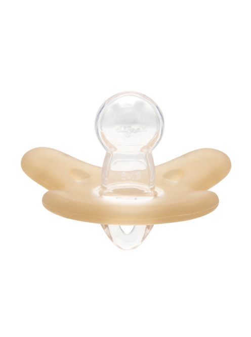 Canpol babies Szimmetrikus, 100% szilikon cumi, 6-12hó, 1 db, narancs