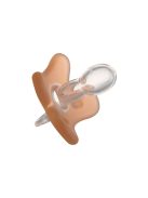 Canpol babies Szimmetrikus, 100% szilikon cumi, 6-12hó, 1 db, narancs