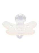 Canpol babies Szimmetrikus, 100% szilikon cumi, 6-12hó, 1 db, fehér