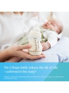Canpol babies S-alakú, széles nyakú, anti-kólikás cumisüveg, 310 ml