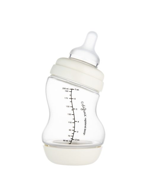 Canpol babies S-alakú, széles nyakú, anti-kólikás cumisüveg, 200 ml