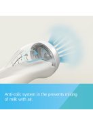 Canpol babies S-alakú, széles nyakú, anti-kólikás cumisüveg, 200 ml