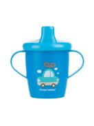 Canpol babies Csöpögésmentes pohár, kemény, 250 ml, TOYS - kék