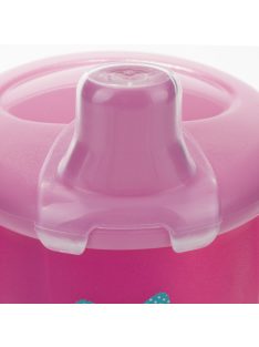   Canpol babies Csöpögésmentes pohár, kemény, 250 ml, TOYS - rózsaszín