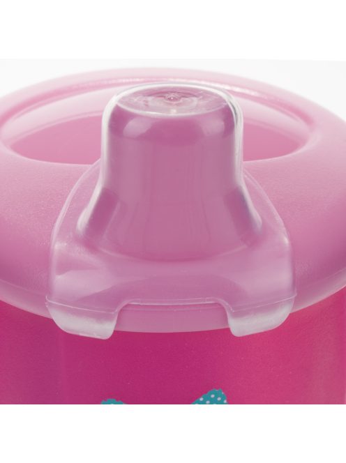 Canpol babies Csöpögésmentes pohár, kemény, 250 ml, TOYS - rózsaszín