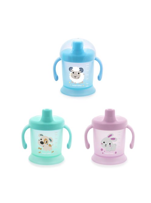 Canpol babies Szilárd cseppmentes pohár, 200ml, BUNNY&COMPANY