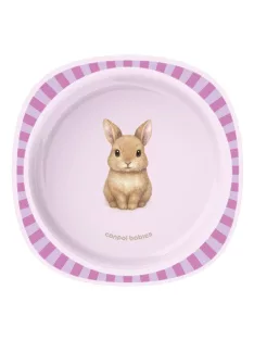 Canpol babies Woodland tapadókorongos tányér rózsaszín