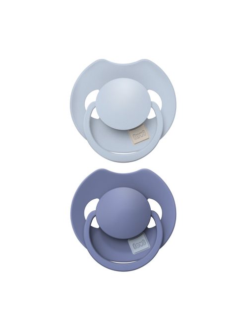 Lovi Dinamikus szilikon cumi PRIME 6-18hó 2db - Baby Blue/Blue