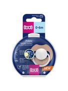 LOVI Világító dinamikus szilikon cumi PRIME 0-6hó 1db - Blush