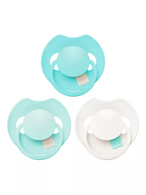 LOVI PRIME Tutti Frutti szilikon dinamikus cumi 6-18hó 3db Aqua Green