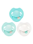 LOVI PRIME Tutti Frutti szilikon dinamikus cumi 6-18hó 3db Aqua Green