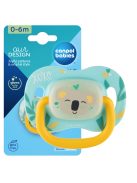Canpol babies Szilikon szimmetrikus cumi, 0-6hó, 1db, EXOTIC ANIMALS, koala