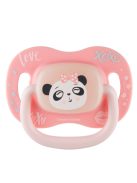 Canpol babies Szilikon szimmetrikus cumi, 18hó+, 1db,  EXOTIC ANIMALS, panda
