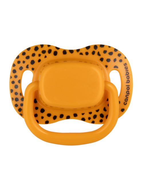 Canpol babies Szilikon szimmetrikus cumiszett, BabiesBoo, 0-6hó, 2db, narancs