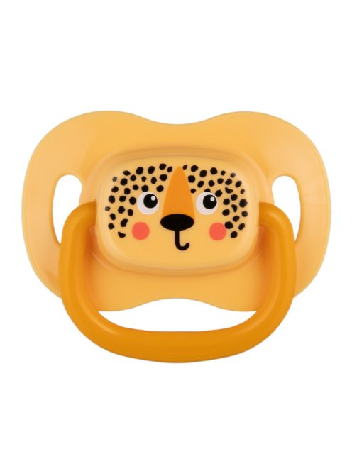 Canpol babies Szilikon szimmetrikus cumiszett, BabiesBoo, 18hó+, 2db, narancs